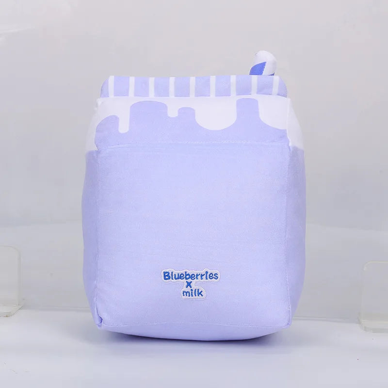 Peluches en carton de lait kawaii