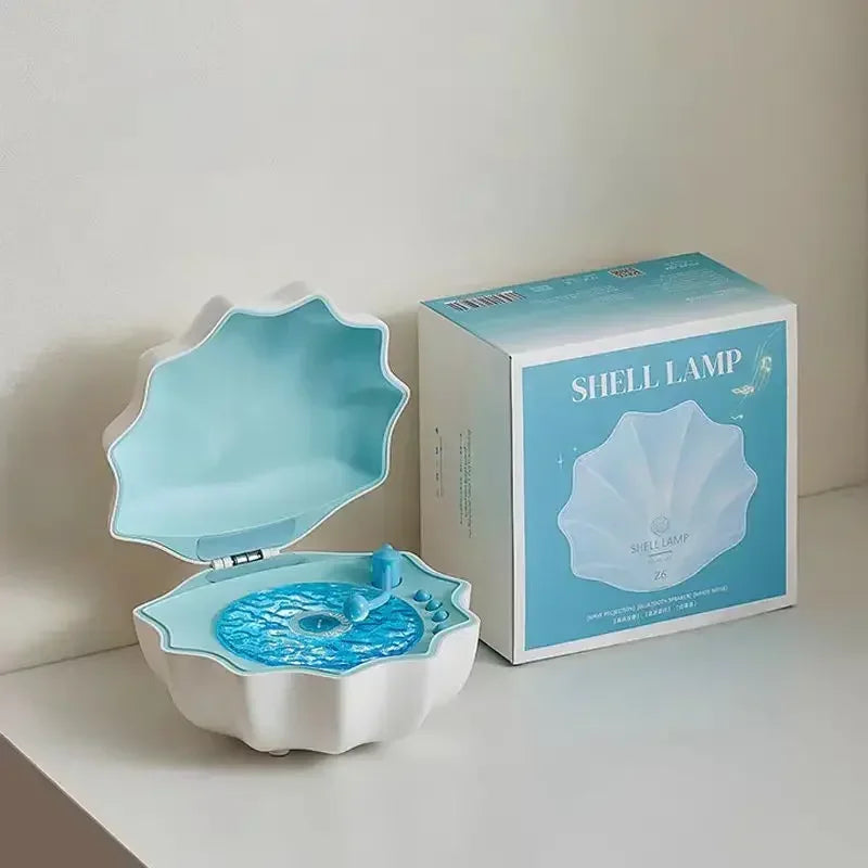 Enceinte Bluetooth Shell avec veilleuse