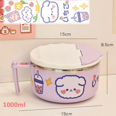Ramen Bowl With Lid