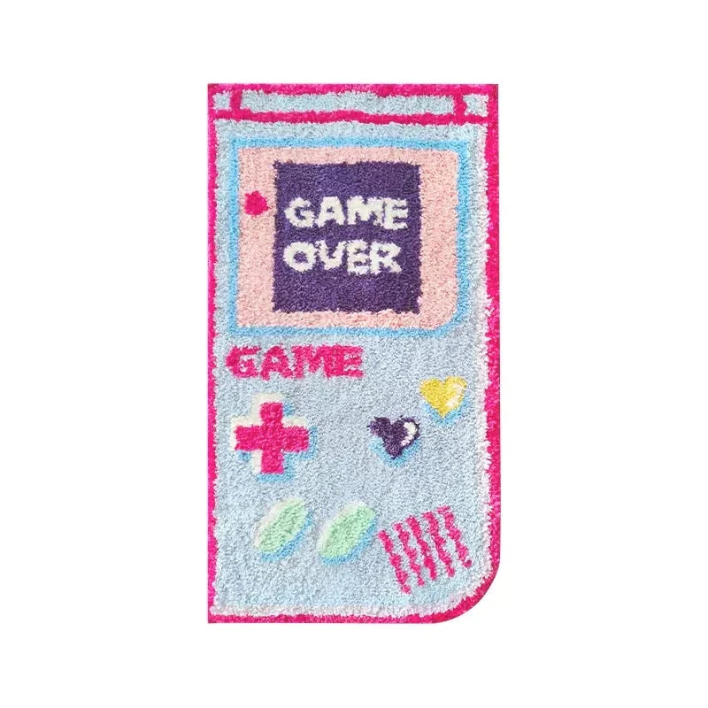 Tapis de console de jeu Game Over