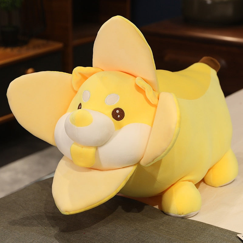 Peluche Shiba Inu banane