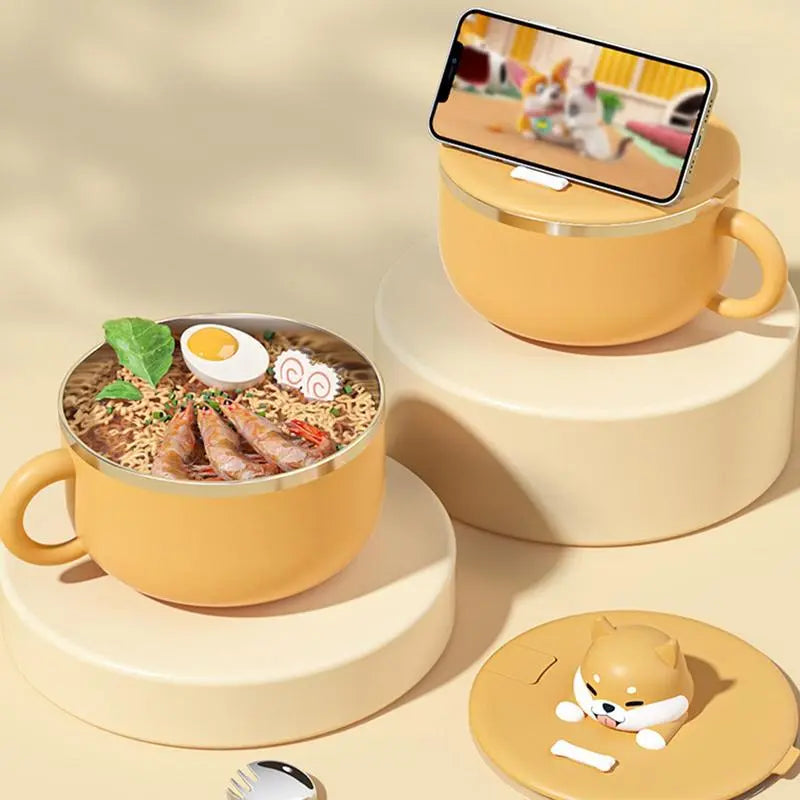 Tazón de ramen Shiba Inu