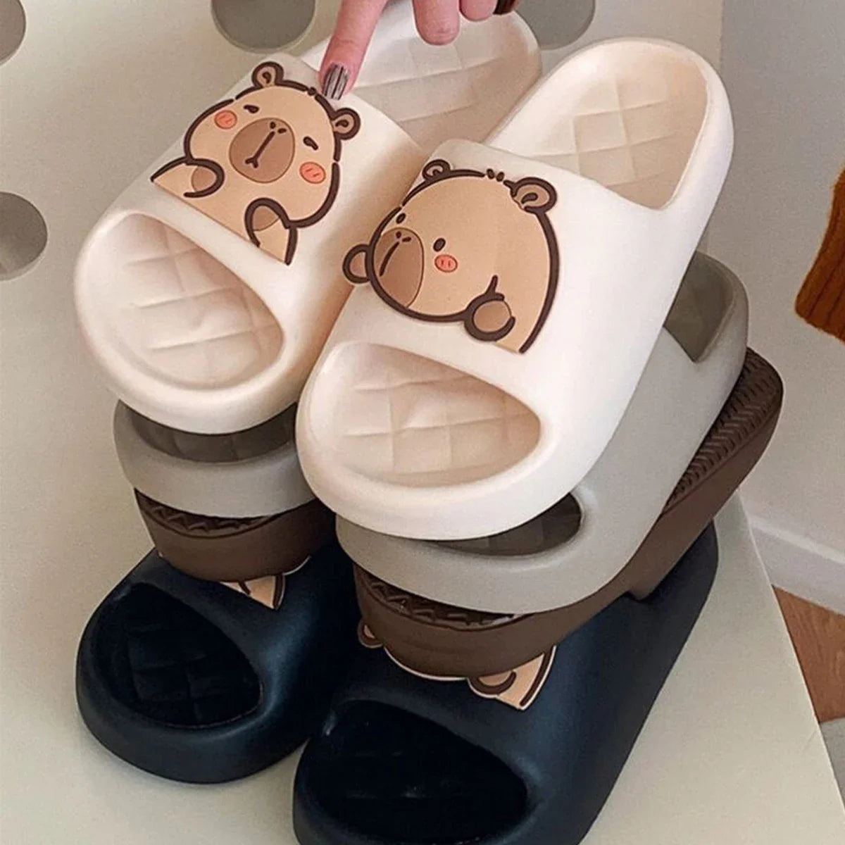 Sandales à enfiler Capybara