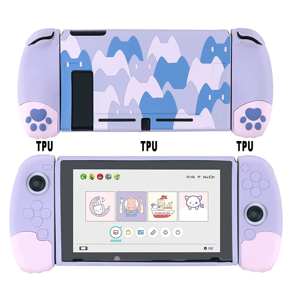 Étui Nintendo Switch Patte de chat