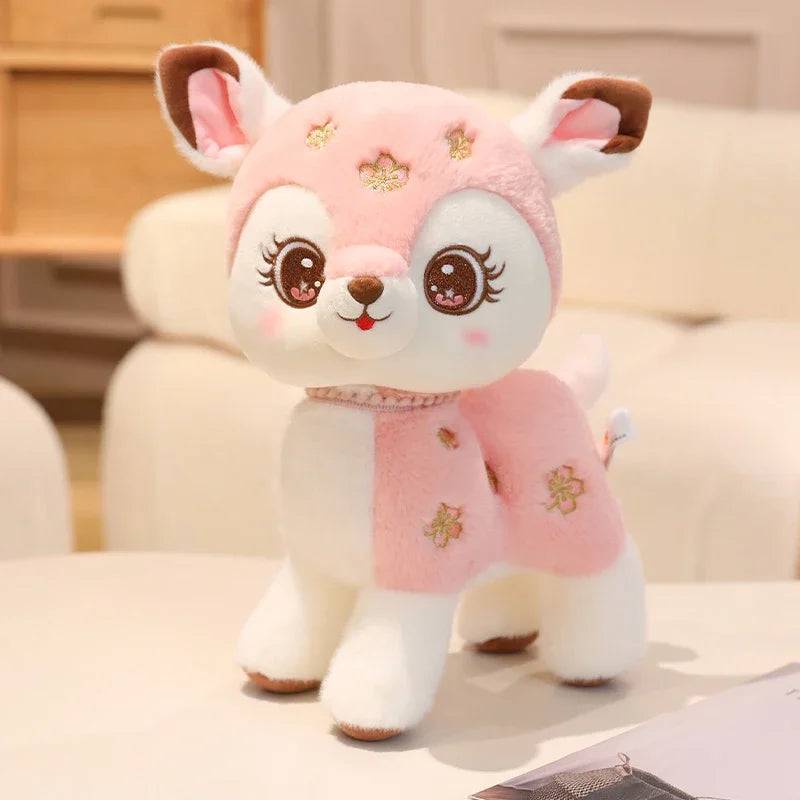 Peluches de cerf kawaii