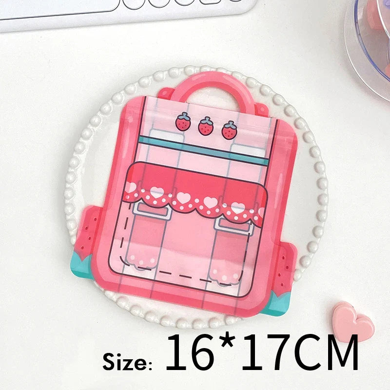 Bolsas reutilizables para refrigerios Kawaii