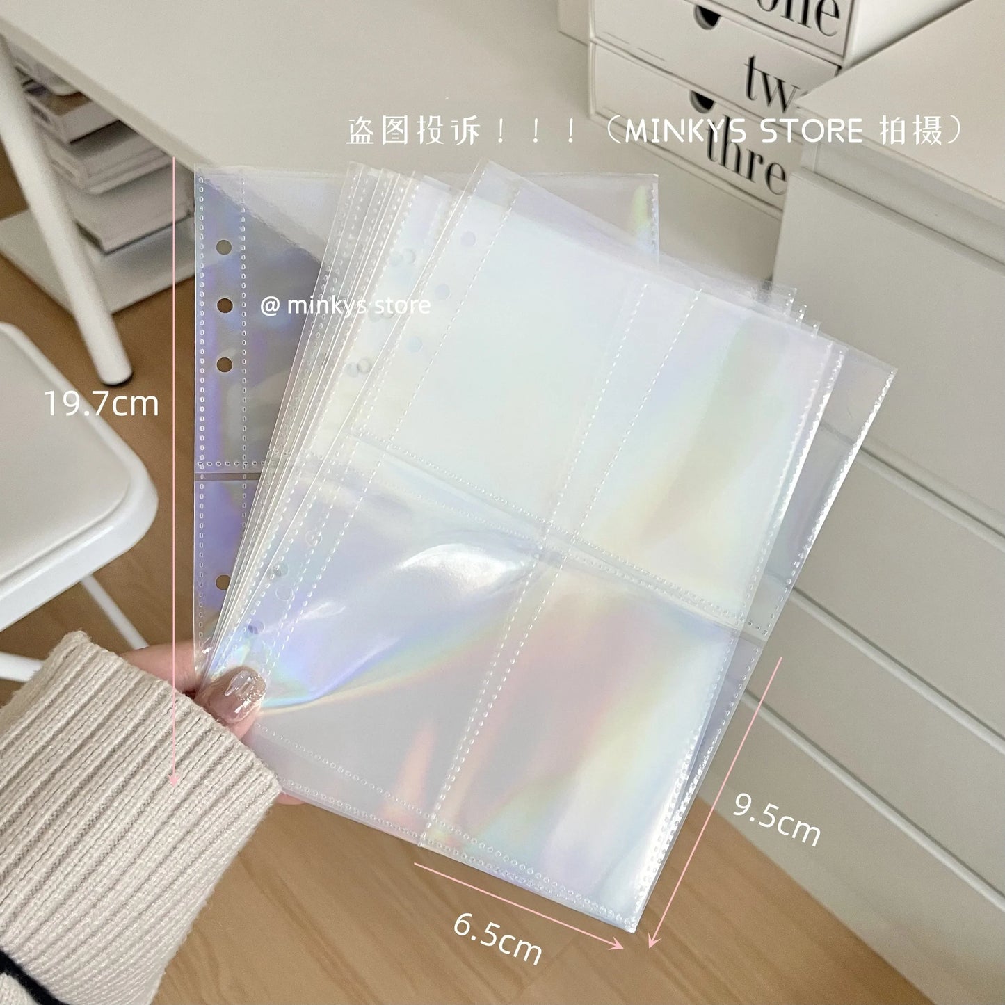 Carpetas de tarjetas fotográficas Kawaii Kpop
