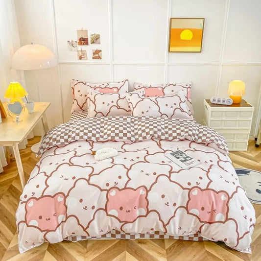 Parure de lit ours en peluche