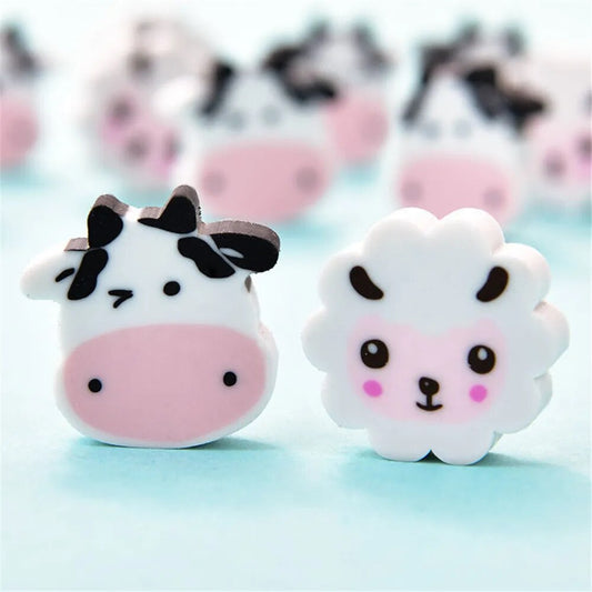 Gommes vache et mouton