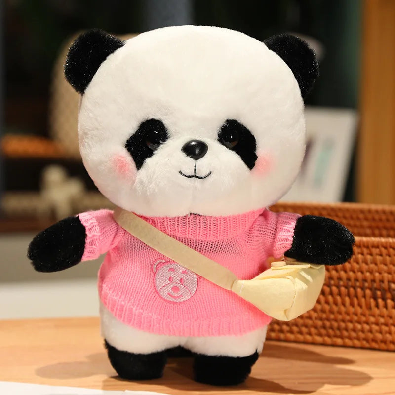 Peluches pandas douces