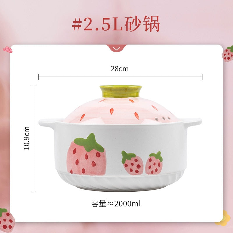 Strawberry Ceramic Tableware
