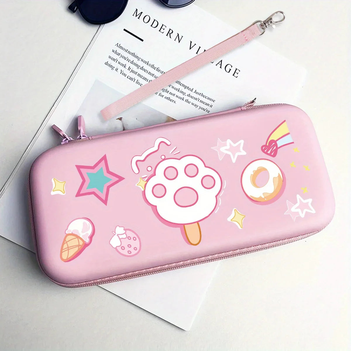 Sacs rigides Kawaii pour Nintendo Switch