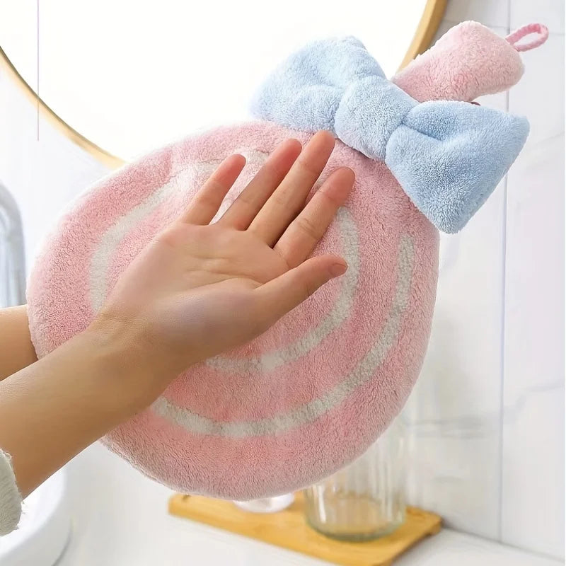 Serviettes à main mignonnes en forme de sucette