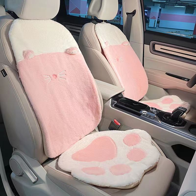 Ensemble de housses de siège auto à motif de pattes de chat