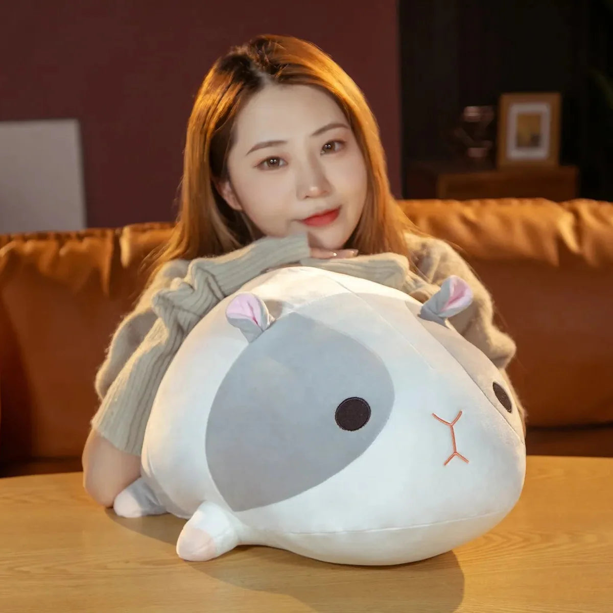 Adorables peluches de conejillos de indias
