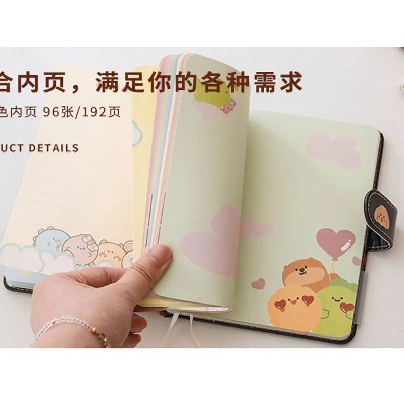 Journal en cuir Teddy Dog