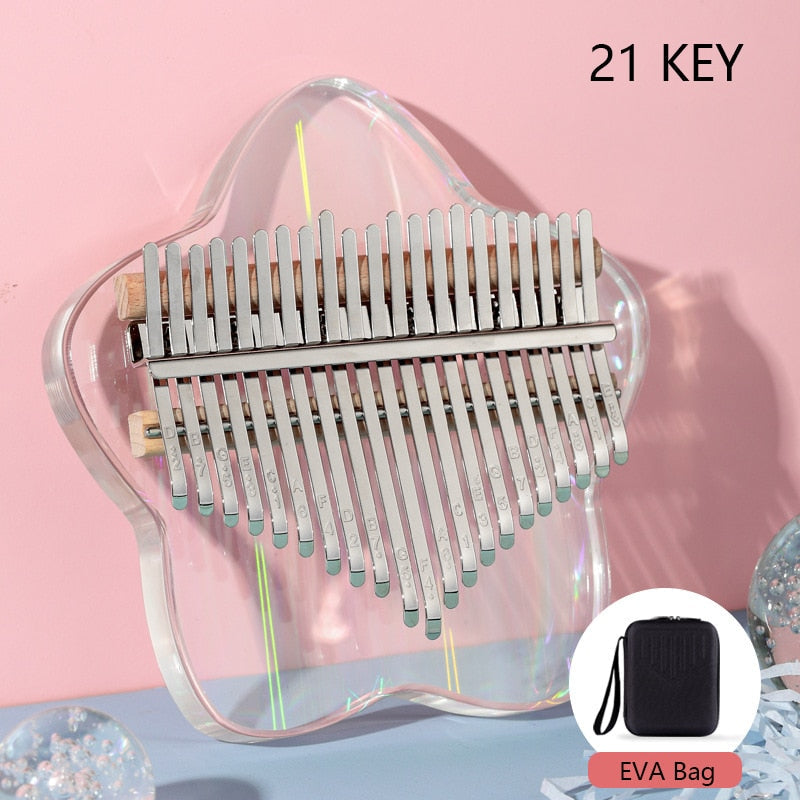 Kalimba en forme d'étoile