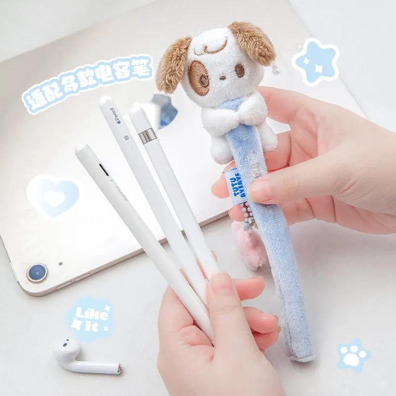 Housse en peluche Kawaii pour Apple Pencil