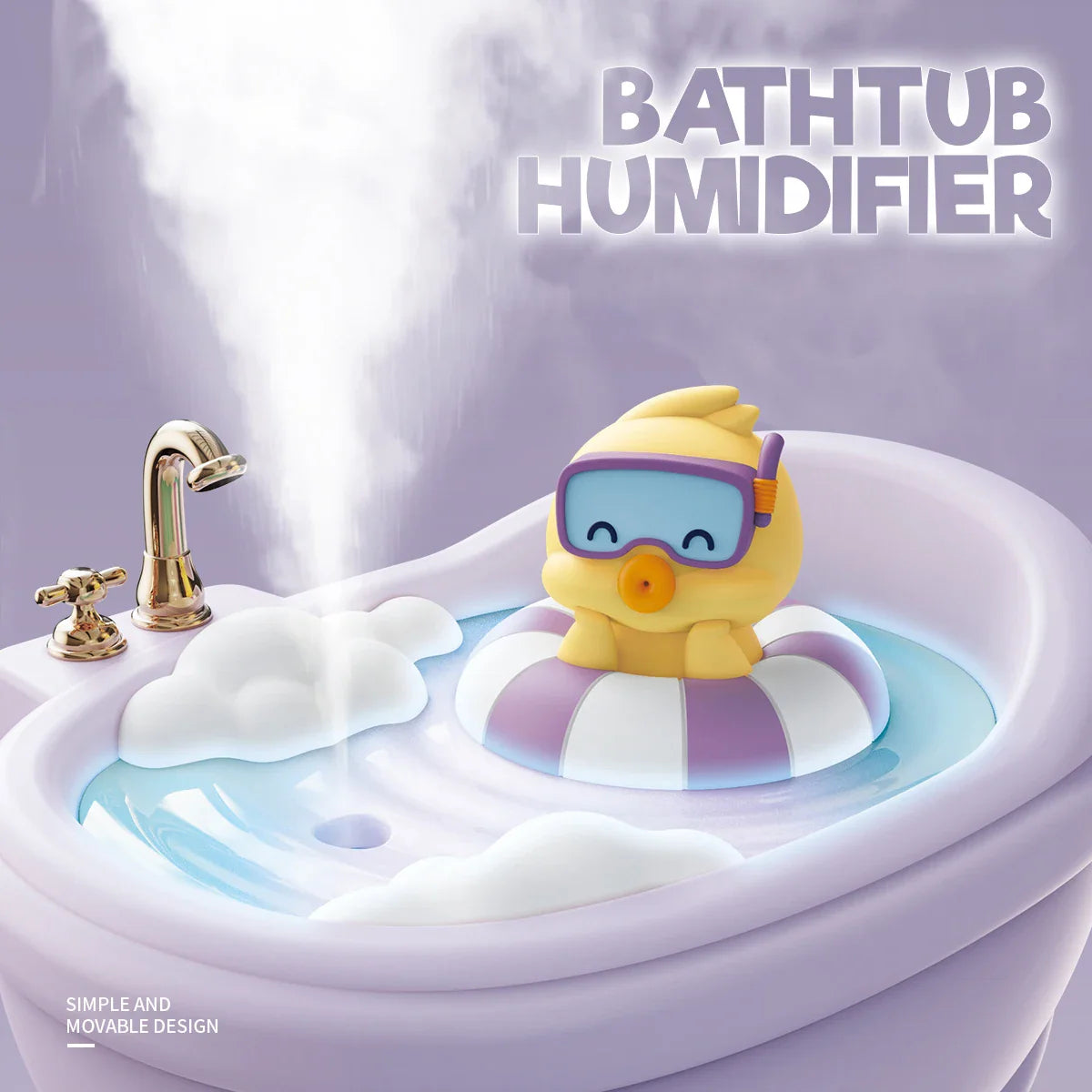 Cute Animal Bathtub Humidifier
