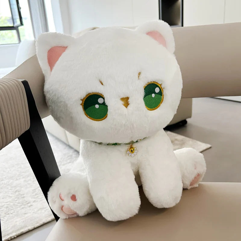 Green Eyed Cat Plushie
