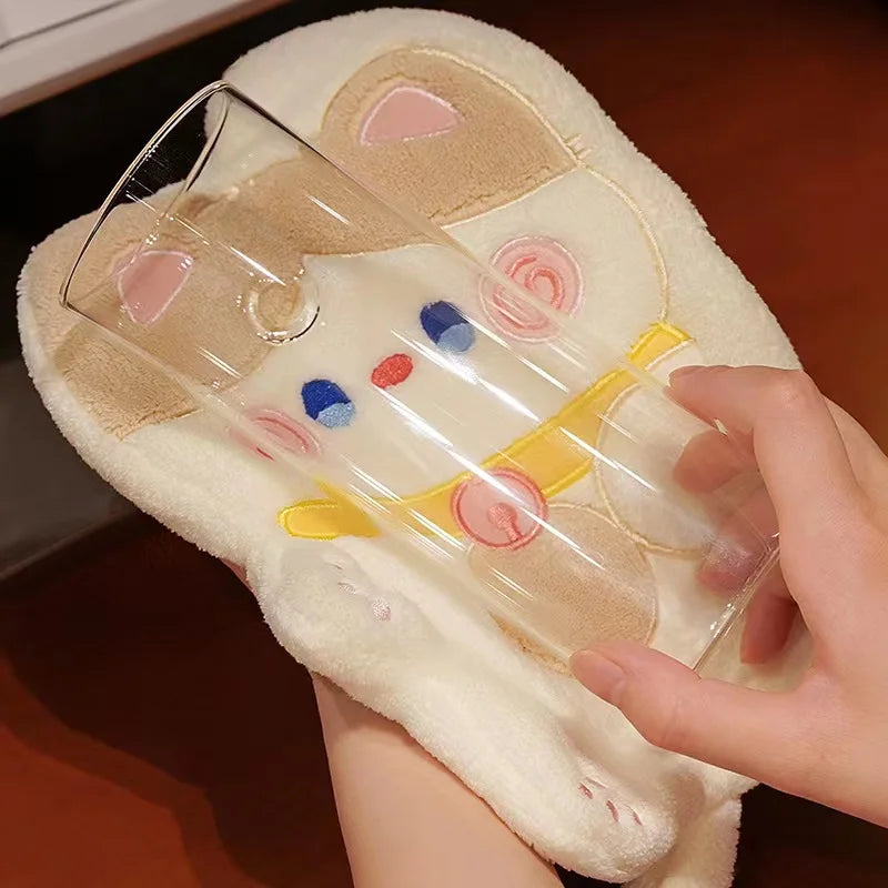 Toallas de mano con forma de gato