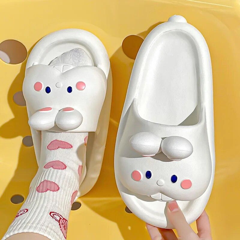 Chaussons lapin