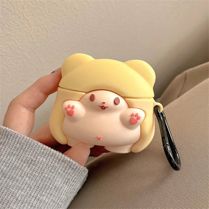Étui AirPods hérisson mignon