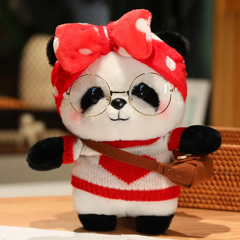 Peluches pandas douces