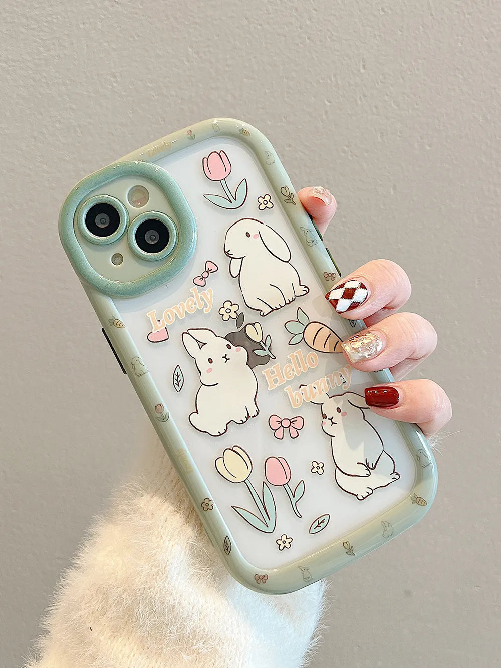 Coque iPhone Tulip Bunnies