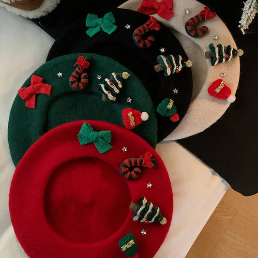 Bérets de Noël