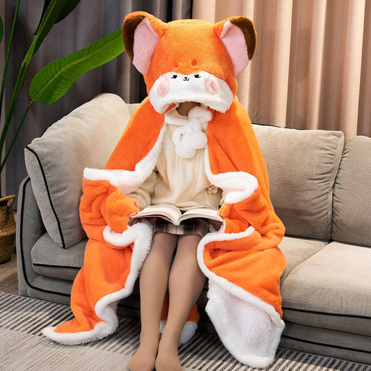 Sweat à capuche Fox Blanket