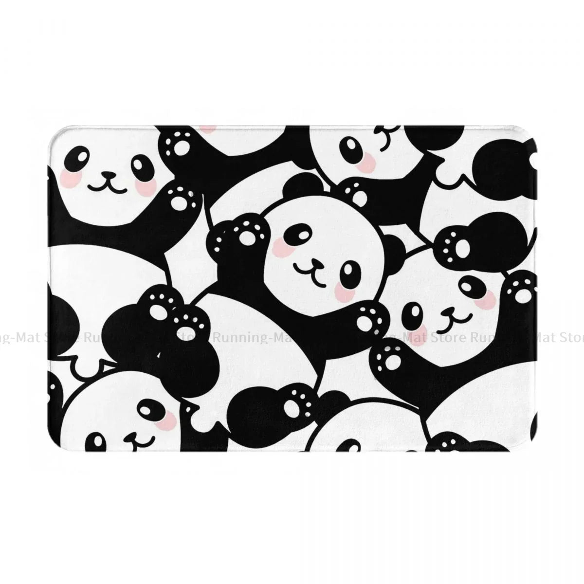 Tapis de bain antidérapant Pandas ludiques