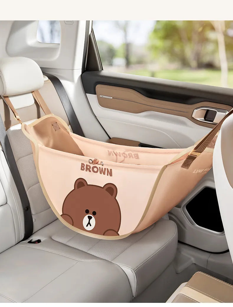 Sac de rangement pour siège auto Brown Bear