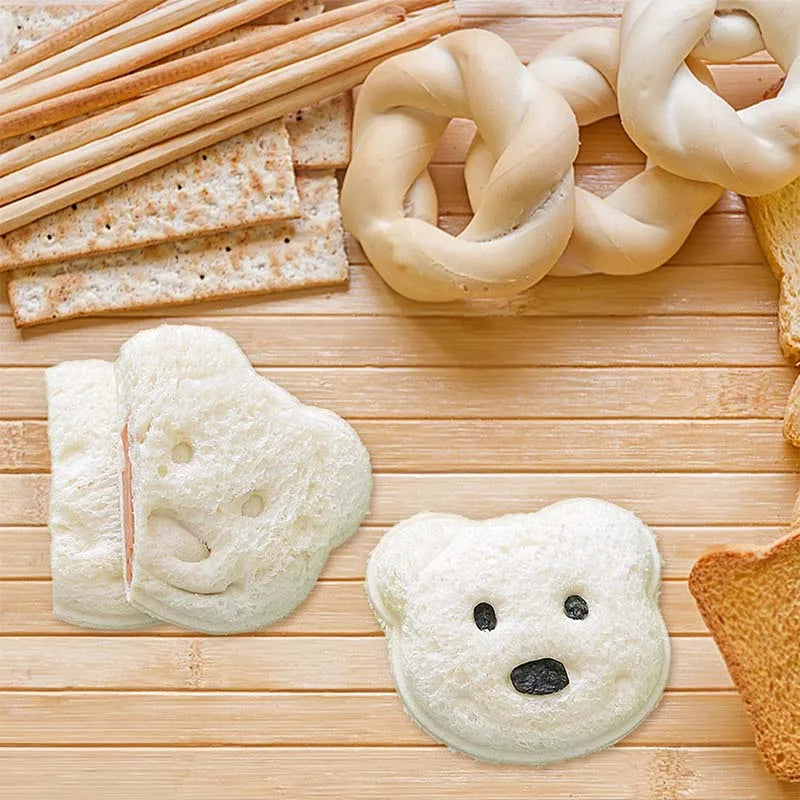 Teddy Bear Sandwich Mold
