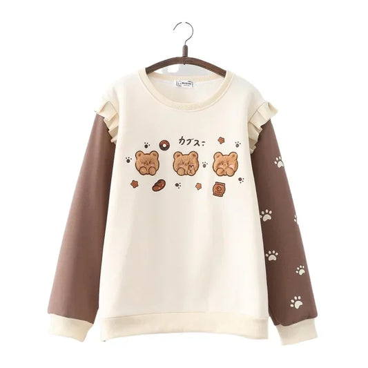 Pull Ours et empreintes de pattes