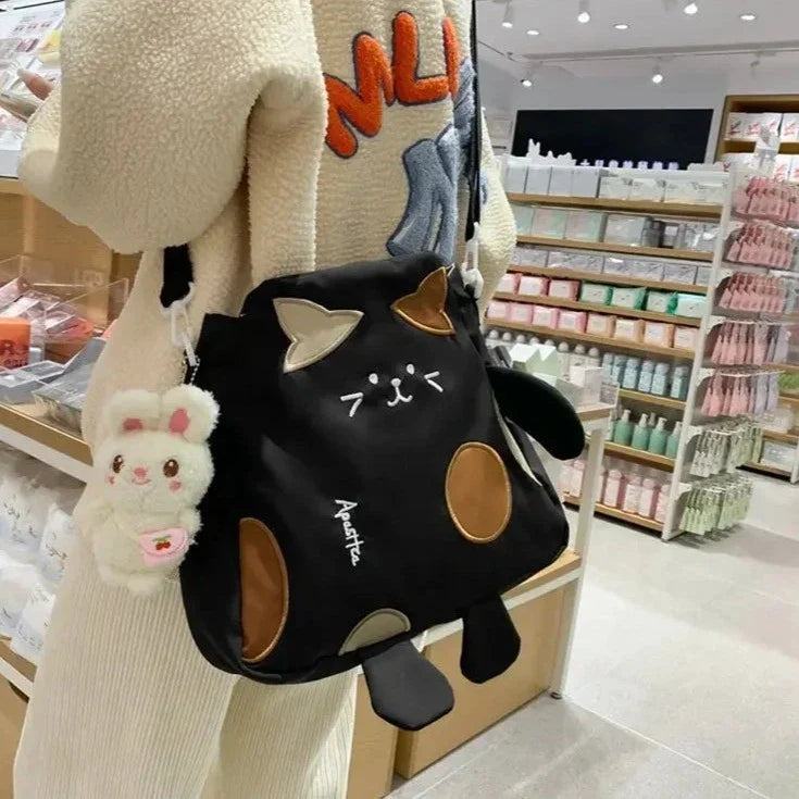 Sac messager en forme de chat