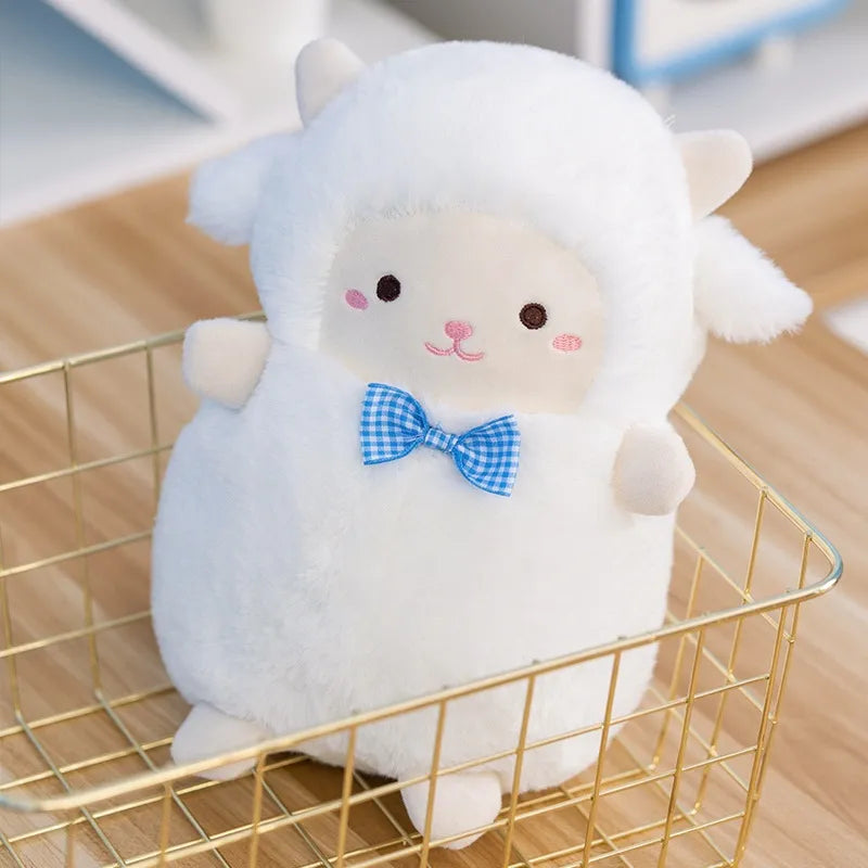 Peluches de oveja con pajarita
