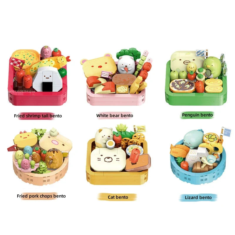 Blocs de construction pour boîte à sushis Bento