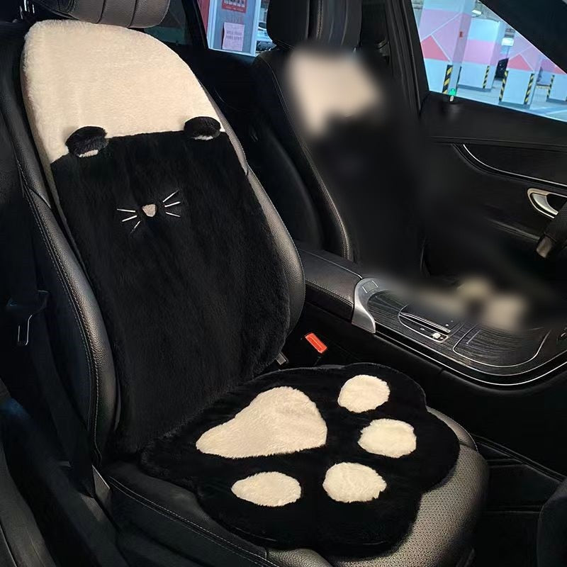 Ensemble de housses de siège auto à motif de pattes de chat