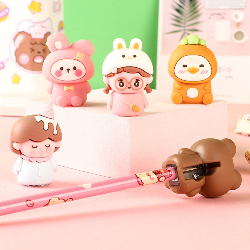 Adorables taille-crayons