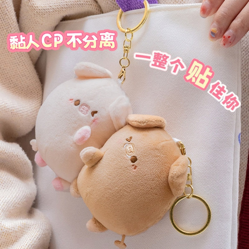 Llaveros magnéticos de peluche