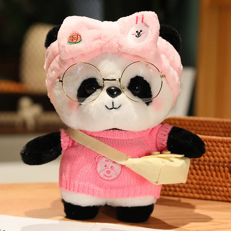 Peluches pandas douces