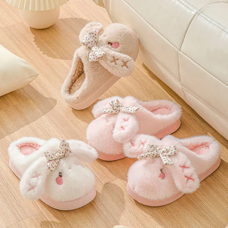 Chaussons lapin mignon