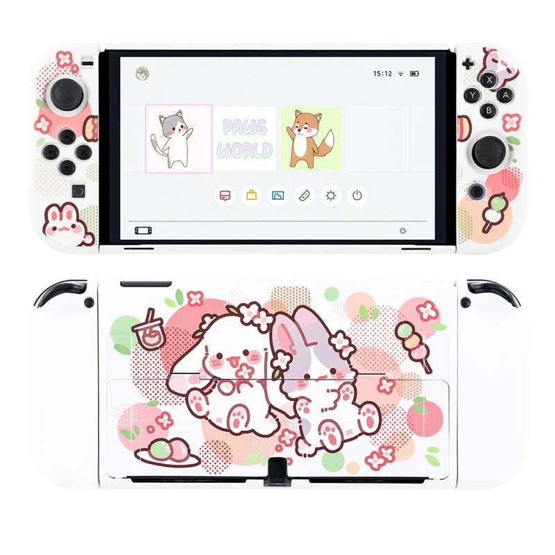Étui Nintendo Switch Kawaii Sweet Bunnies