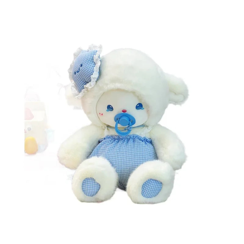 Peluche douce agneau