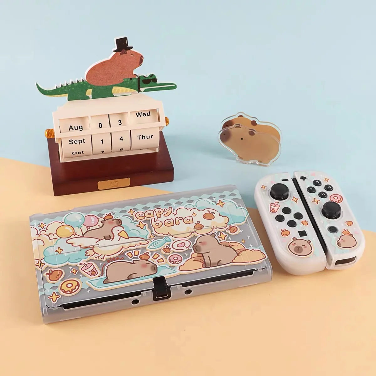 Cute Capybara Nintendo Switch Case