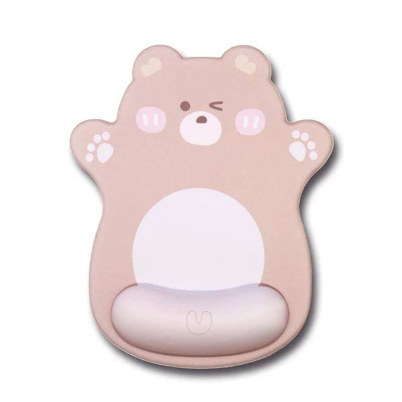 Adorables tapis de souris avec repose-poignets