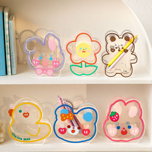 Porte-stylos en acrylique