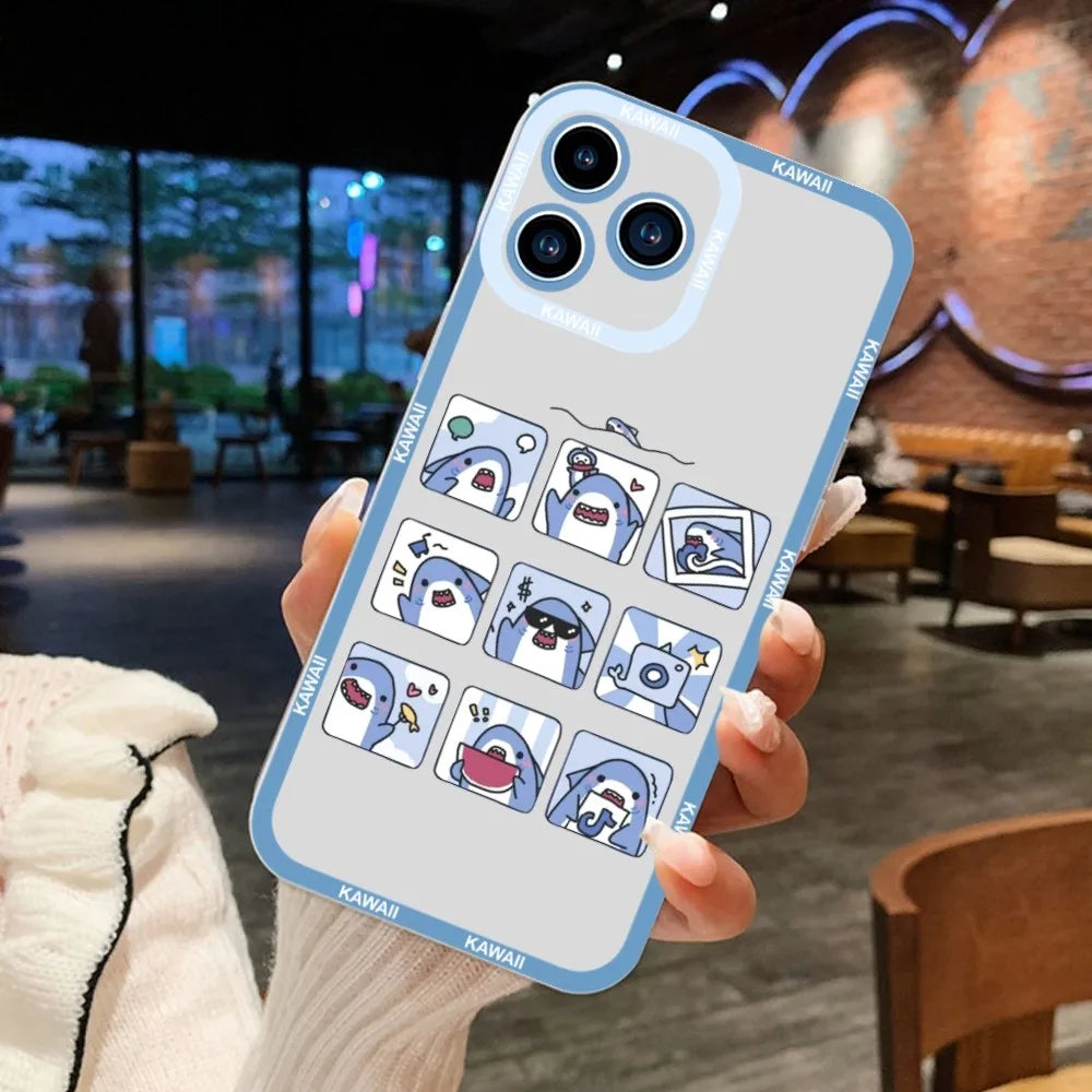 Coque iPhone Kawaii Shark