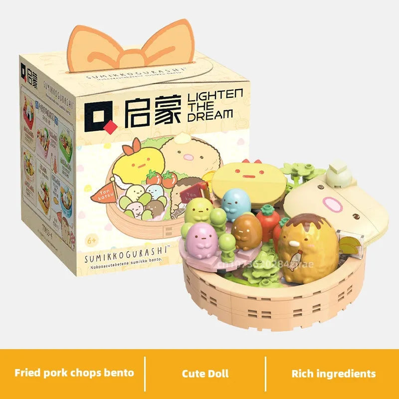 Blocs de construction pour boîte à sushis Bento